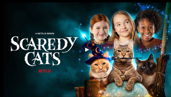 Featured image for “Another kids series for Netflix… and Halloween! – Scaredy Cats!!”