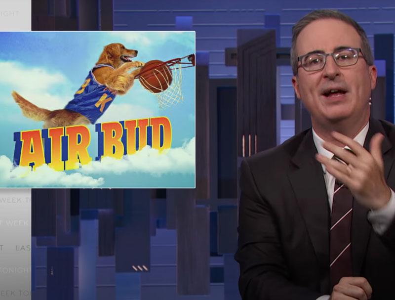 Featured image for “John Oliver’s Hilarious Show About Air Bud!”
